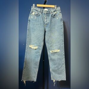 NWT Boyish Relaxed Light Blue Ripped Jeans